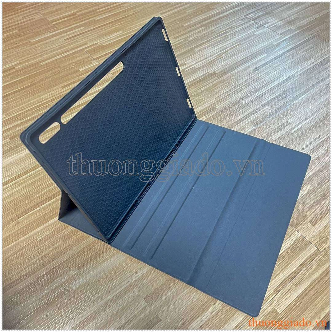 Bao da kèm bàn phím Samsung Galaxy Tab S8 Ultra có touchpad, có đèn nền phím bấm, có ngăn để bút